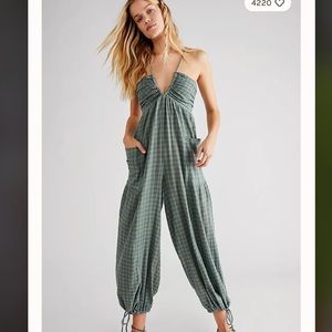 NWT Free People Sundaze For Surfin' Jumpsuit